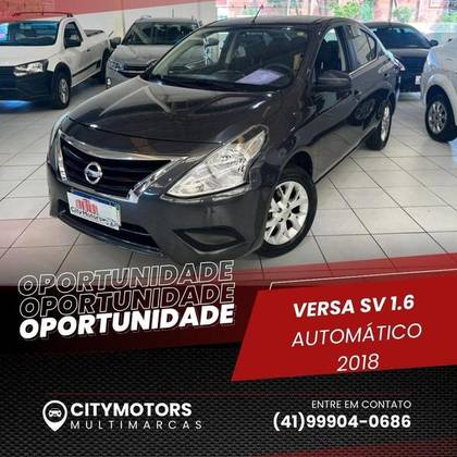 NISSAN VERSA 1.6 16V FLEXSTART SV 4P XTRONIC NISSAN VERSA 1.6 16V FLEXSTART SV 4P XTRONIC
